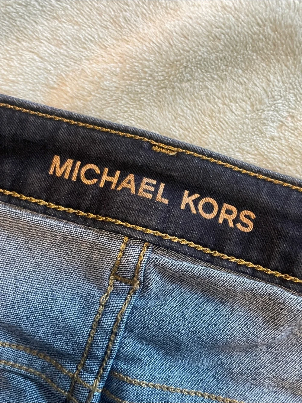 Michael Kors Izzy Skinny Navy Skinny Jeans 12